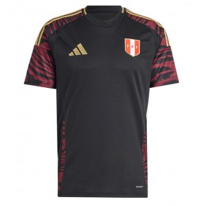 Peru Jalkapallovaatteet Vieraspaita Copa America 2024 Lyhythihainen